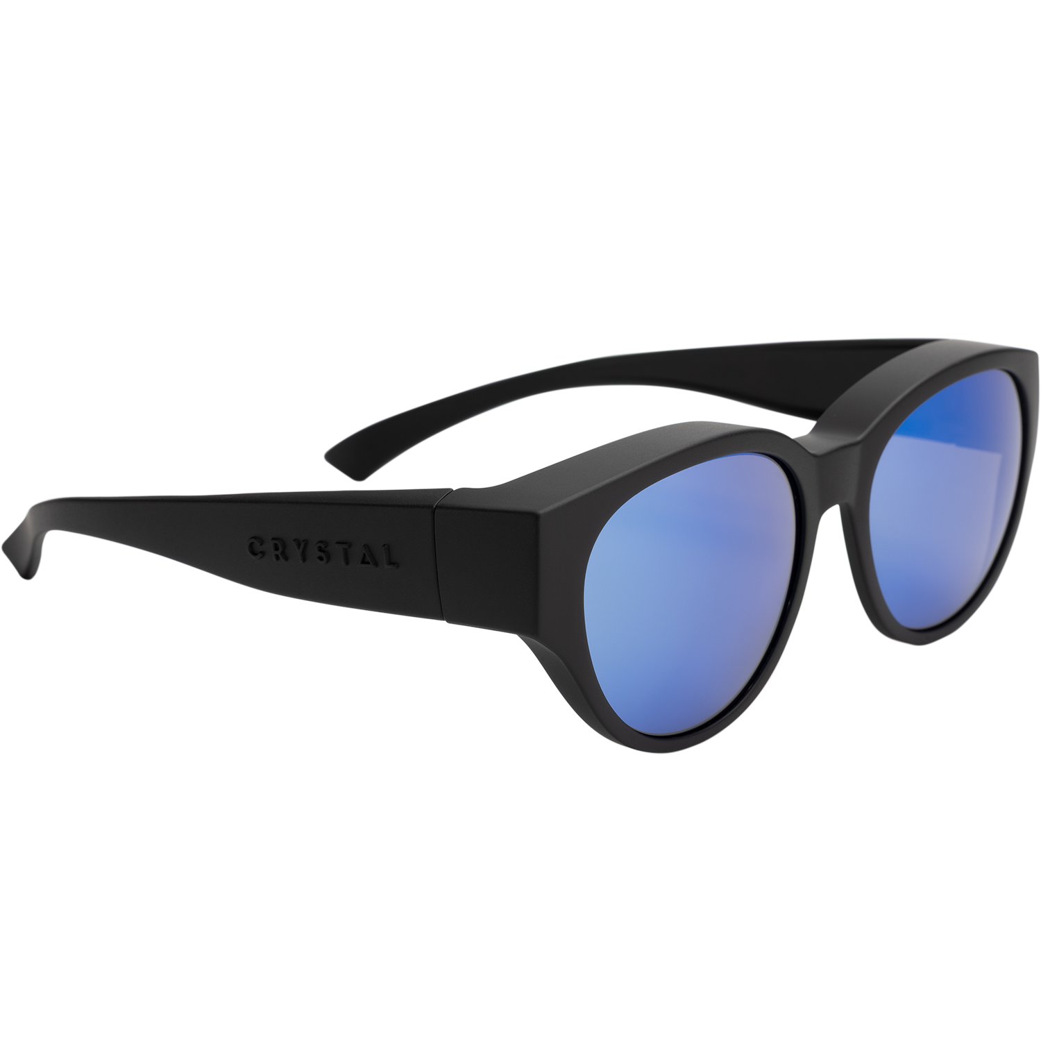 Over The Glasses III Matte Black (O003 C1 / 海洋藍鏡面)